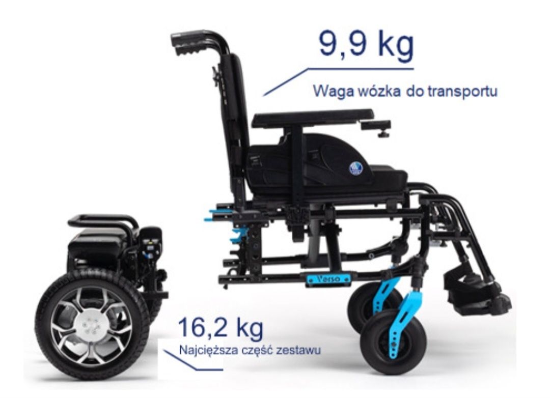 Ultralekki wózek z napędem elektrycznym