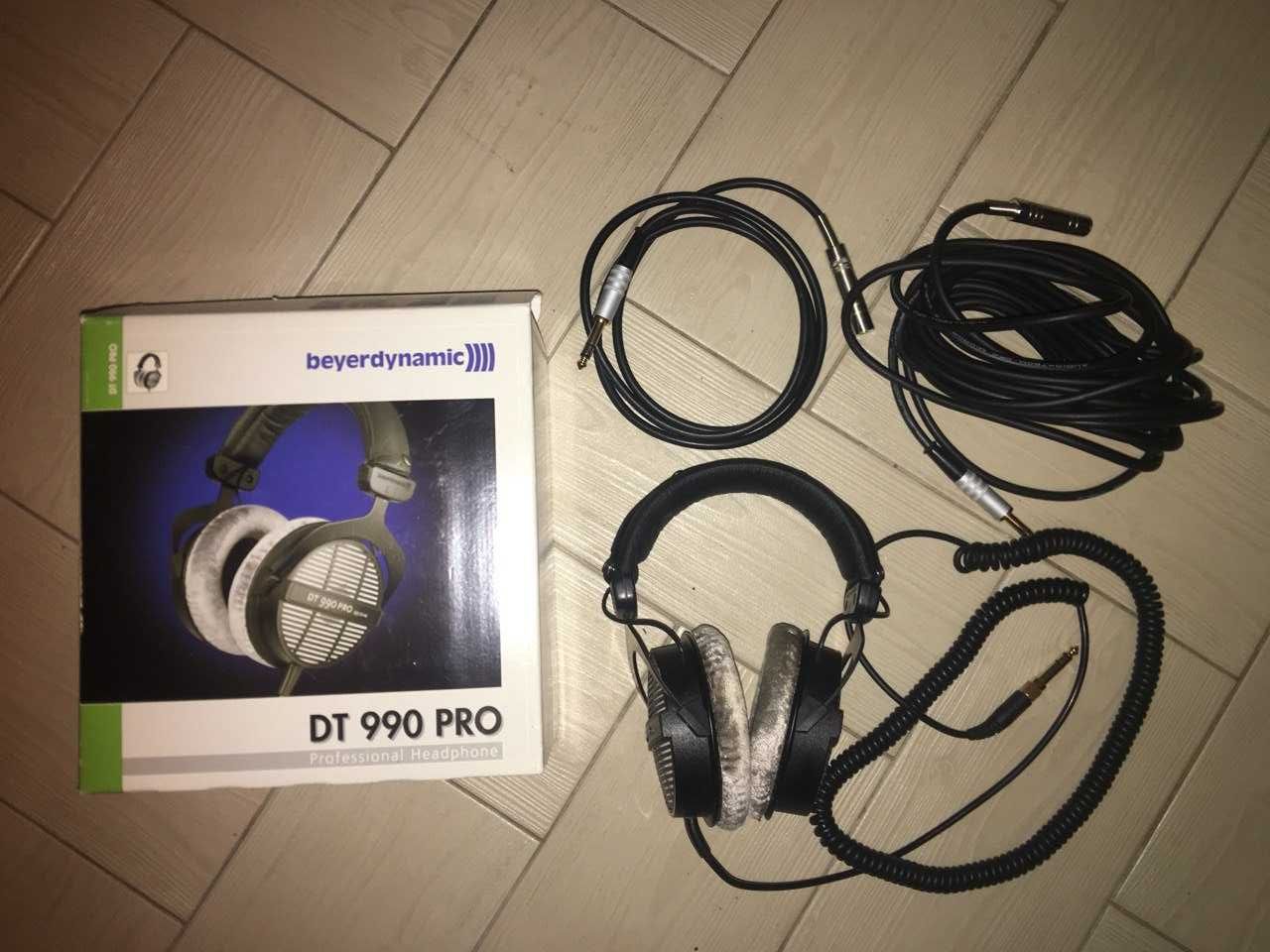 студійні навушники Beyerdynamic DT 990 Pro, 250 ом,  Germany не Китай