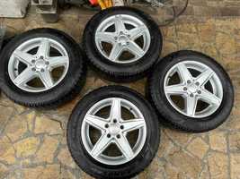 Комлпект дисків R16 5x112 ET45 215/60R16 зимові шини Mercedes VW