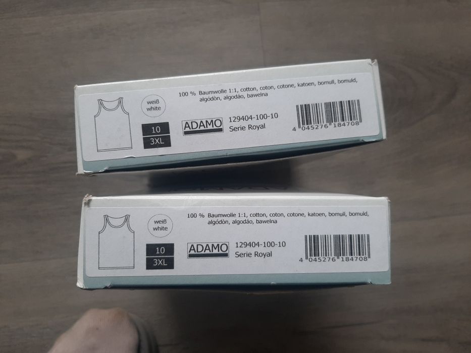 Adamo podkoszulki nowe 3XL 2opakowania