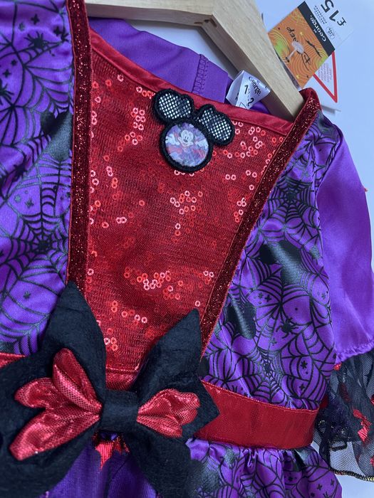 86 82 George Disney Minnie Mouse kostium strój przebranie halloween