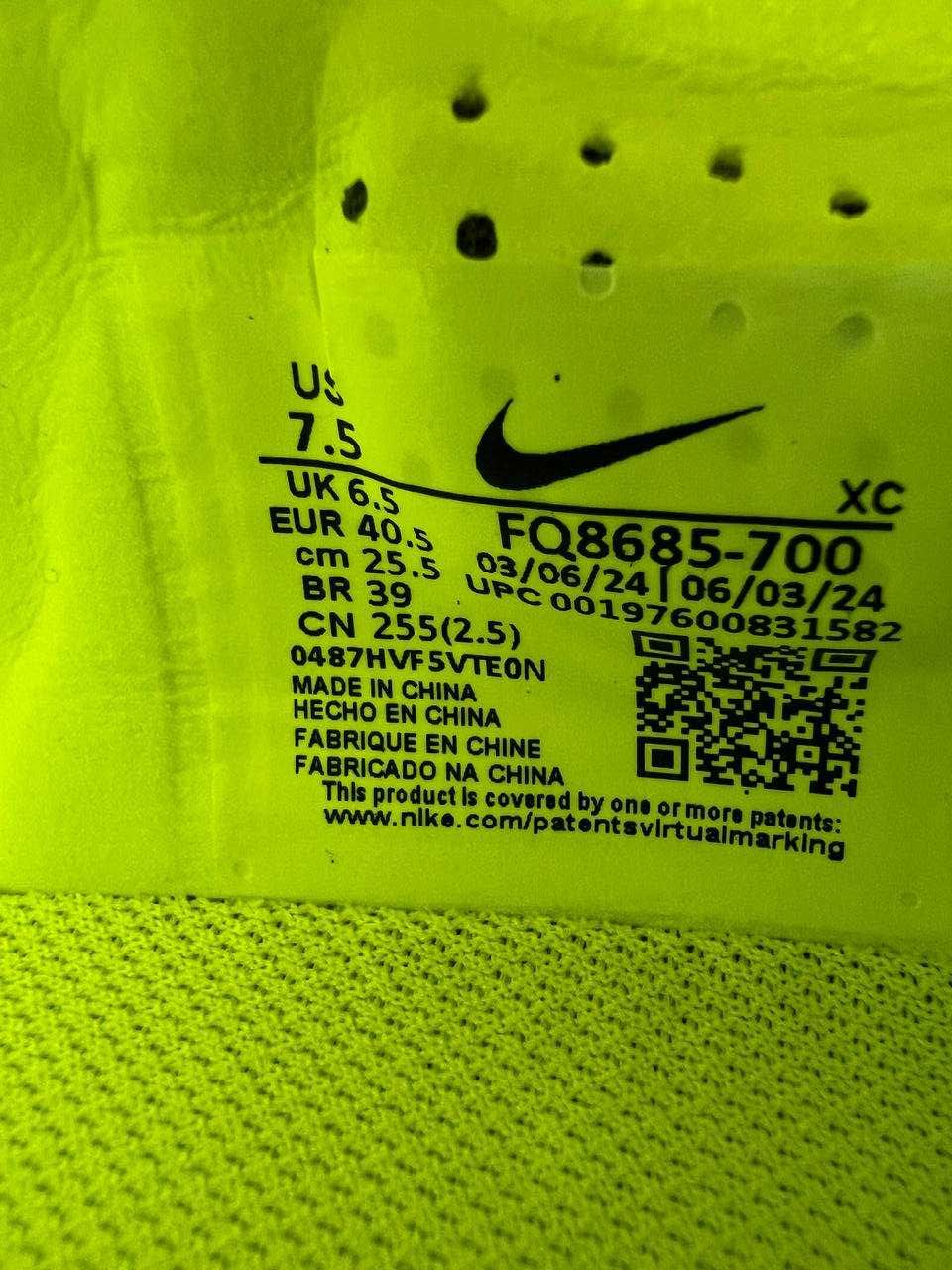 ОРИГІНАЛ! Бутси Nike Zoom Mercurial Vapor 16 Pro 40.5 45 | FQ8685-700