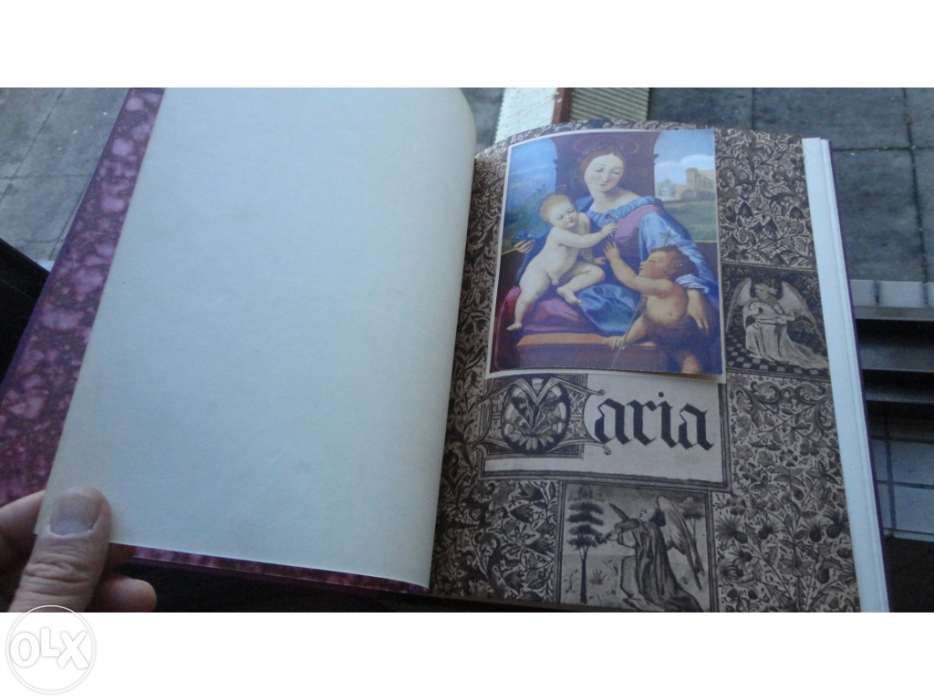 Maria Mãe de Deus,livro religioso 1938 com raras brochuras