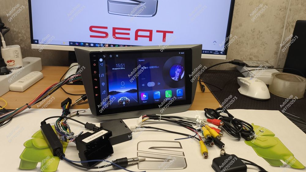 Магнітола Seat Altea XL, Leon 3 2004 - 2015р Android
