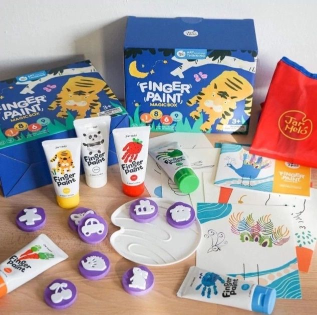 Пальчикові фарби Jar Melo творчий набір для малюків