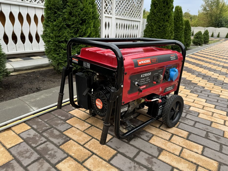 Генератор бензиновий Mader KZ9500 8,5кВт