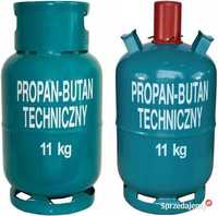 Wymiana Gaz propan-butan w butli  11 kg.