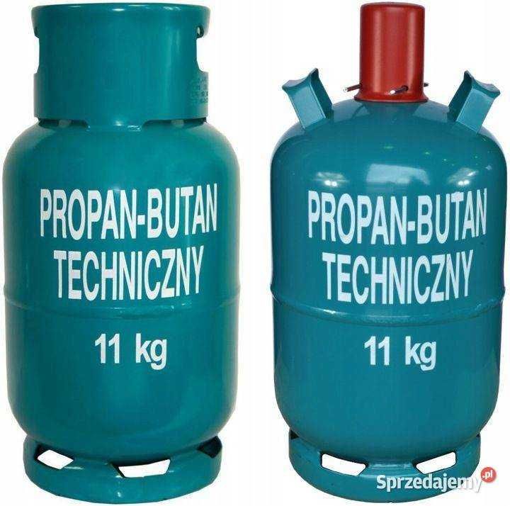 Wymiana Gaz propan-butan w butli  11 kg.