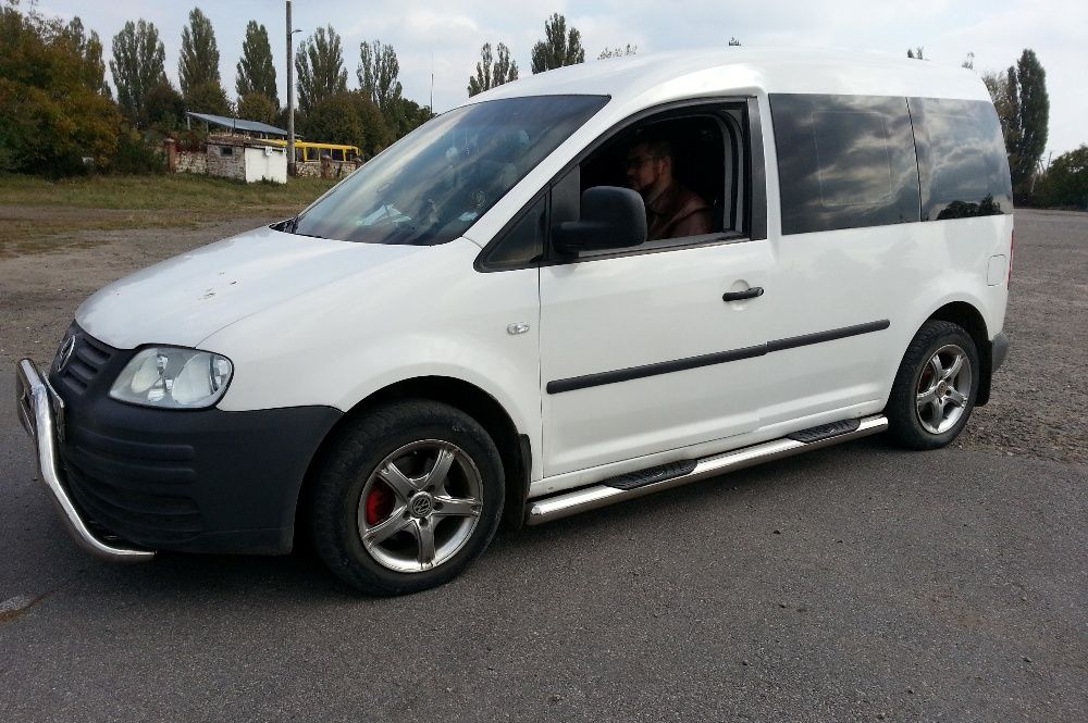 Пороги- Труби- Дуги- Кенгурятник- Volkswagen Caddy/ Кадди, Стекло, др.