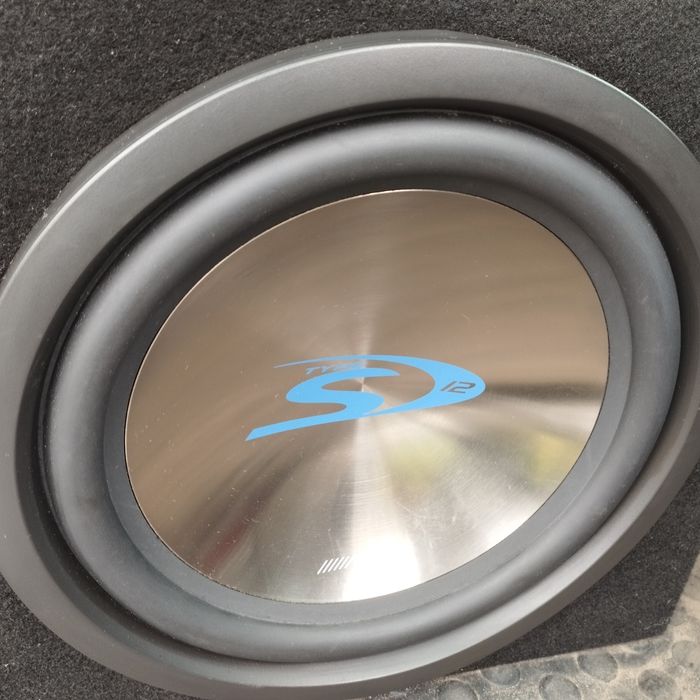 Subwoofer alpine 900w 300w RMS series s dwie cewki sws 1242 4ohm