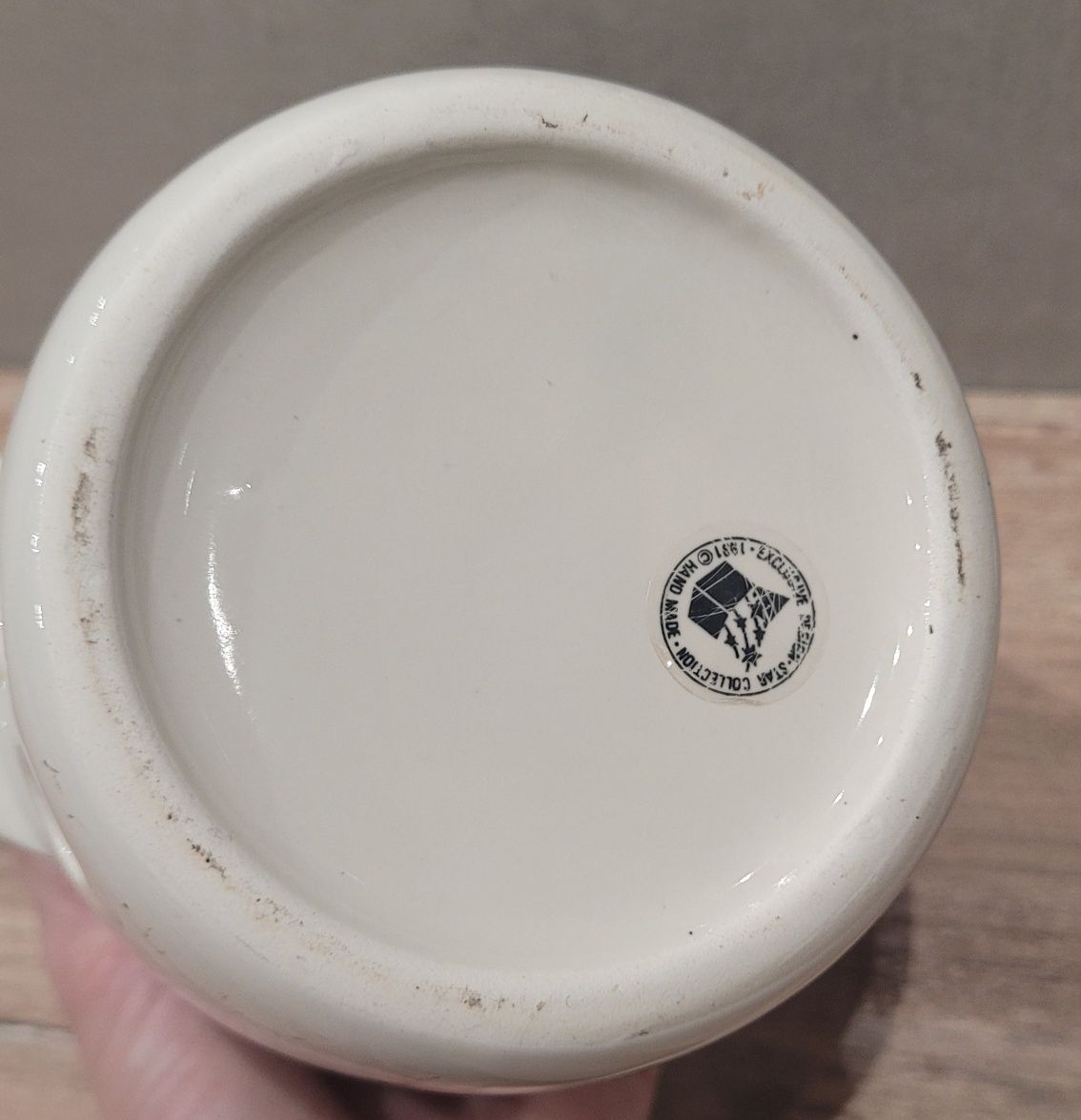 Pojemnik ceramiczny kuchenny czosnek itp kogut kura