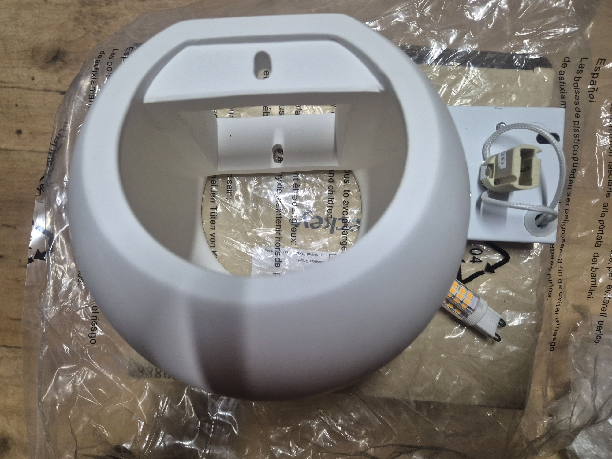 Ceramiczna lampa ścienna DECKEY