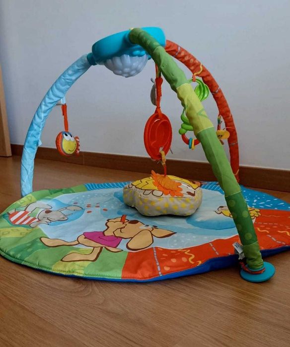 Tapete interativo para bebé!