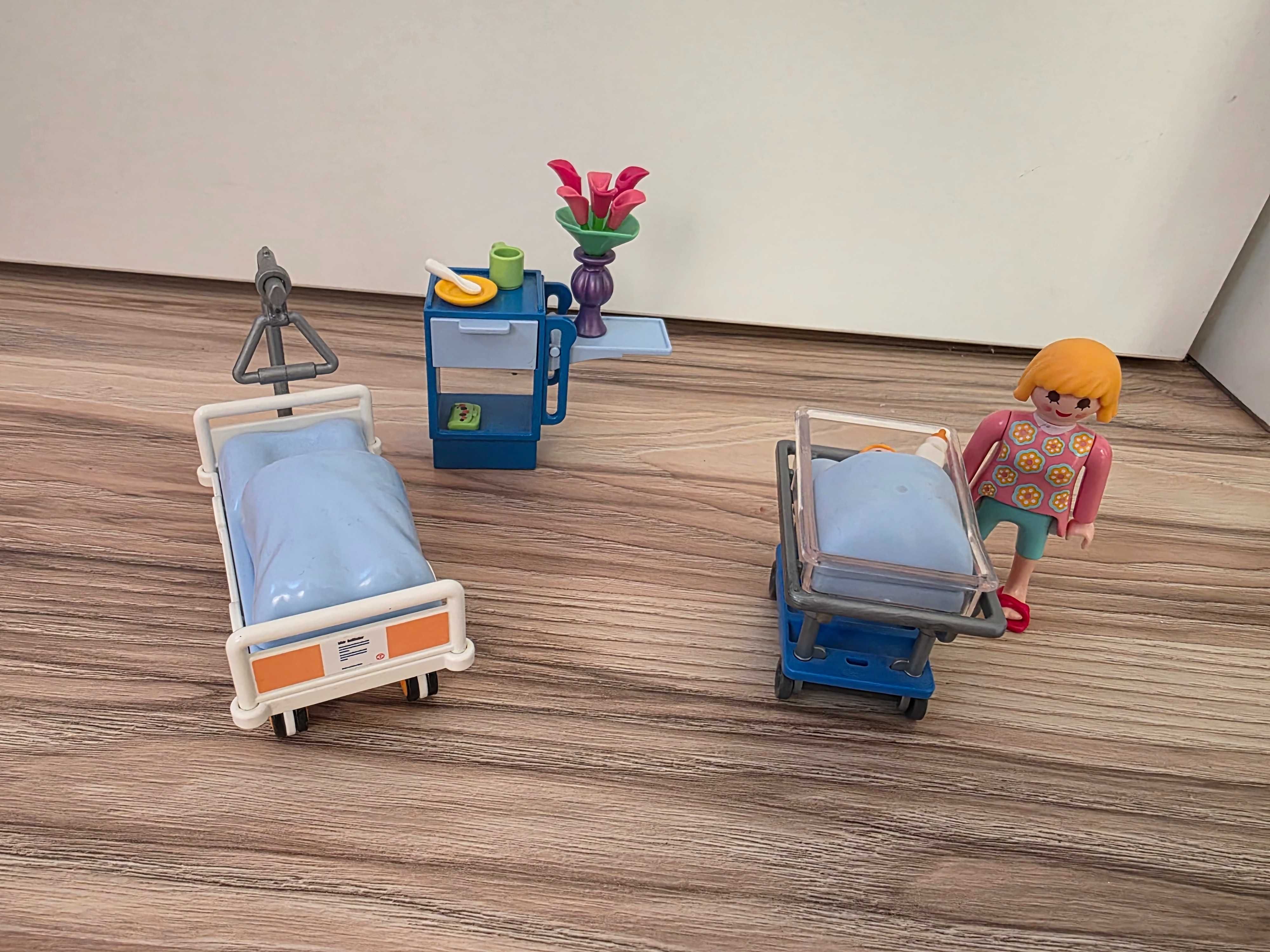 Playmobil Sala Chorych Z Łóżkiem Dla Niemowlaka 6660 Mama Niemowle Waz