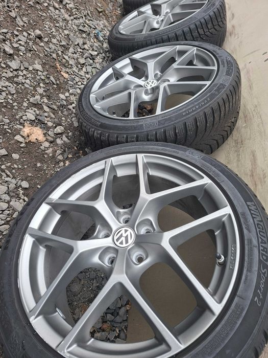 [K113] KOŁA ZIMOWE,ALUFELGI 18'' 5x112 SKODA SuperB,VW Passat B8,T-Roc