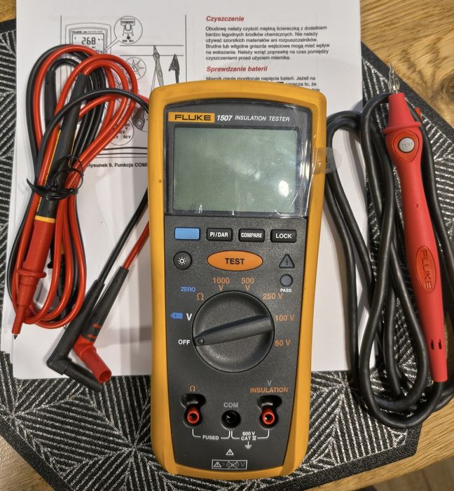 FLUKE 1507 Tester rezystancji izolacji