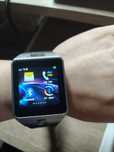 Zegarek czarny smartwatch