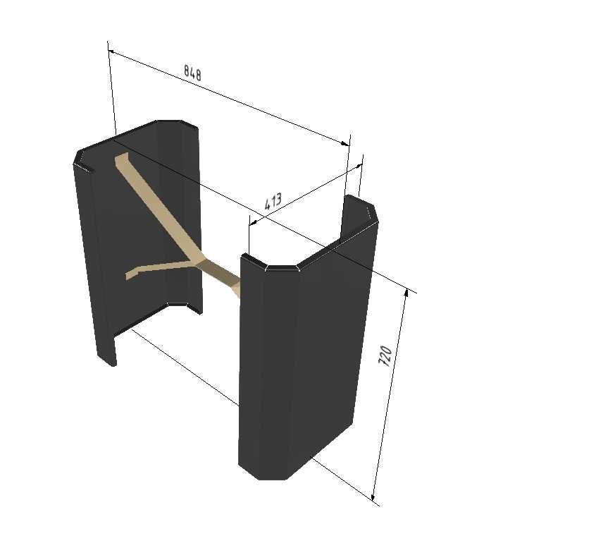 Podstawa Stołu Loft Vibe Design SG7