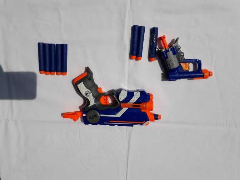 Nerf wyrzutnia N-STRIKE jolt +  N-STRIKE elite firestrike