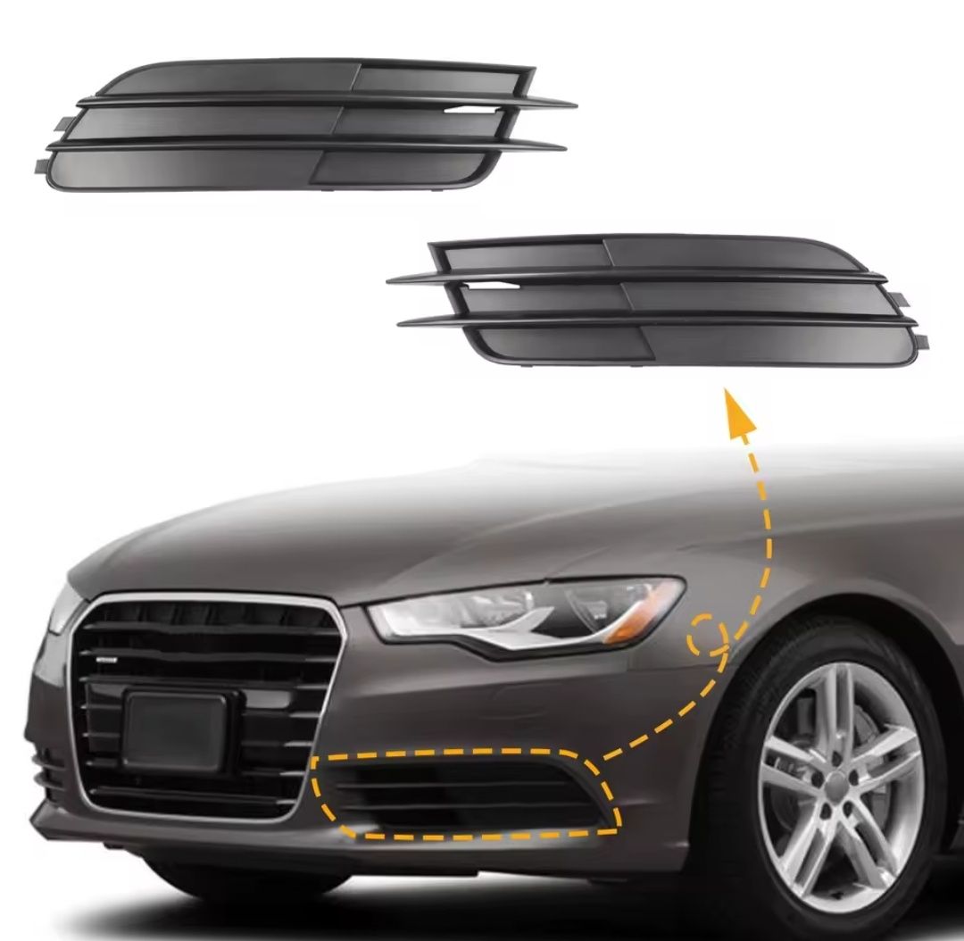Решетка Audi a6 c7 решітка бампера Ауди а6 с7 заглушка решетки