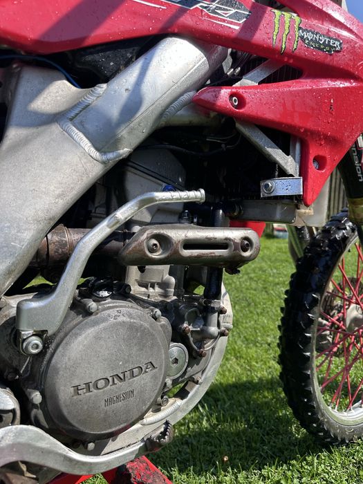Cross Honda CRF 250R 4t 30mth po remoncie, z wiatrakiem na chłodnicy
