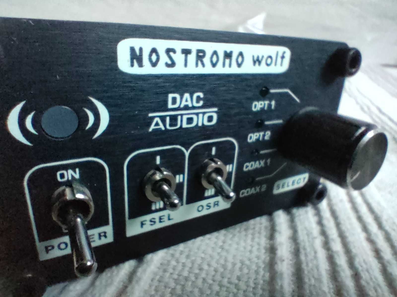 DAC Nostromo WOLF + transport USB-SPDIF + dedykowany zasilacz liniowy