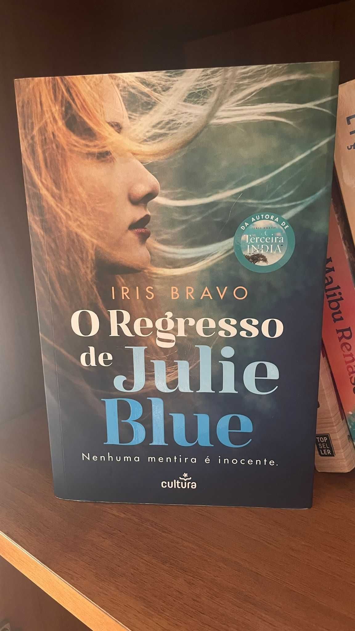 Livro "O regresso de Julie Blue" - portes incluidos