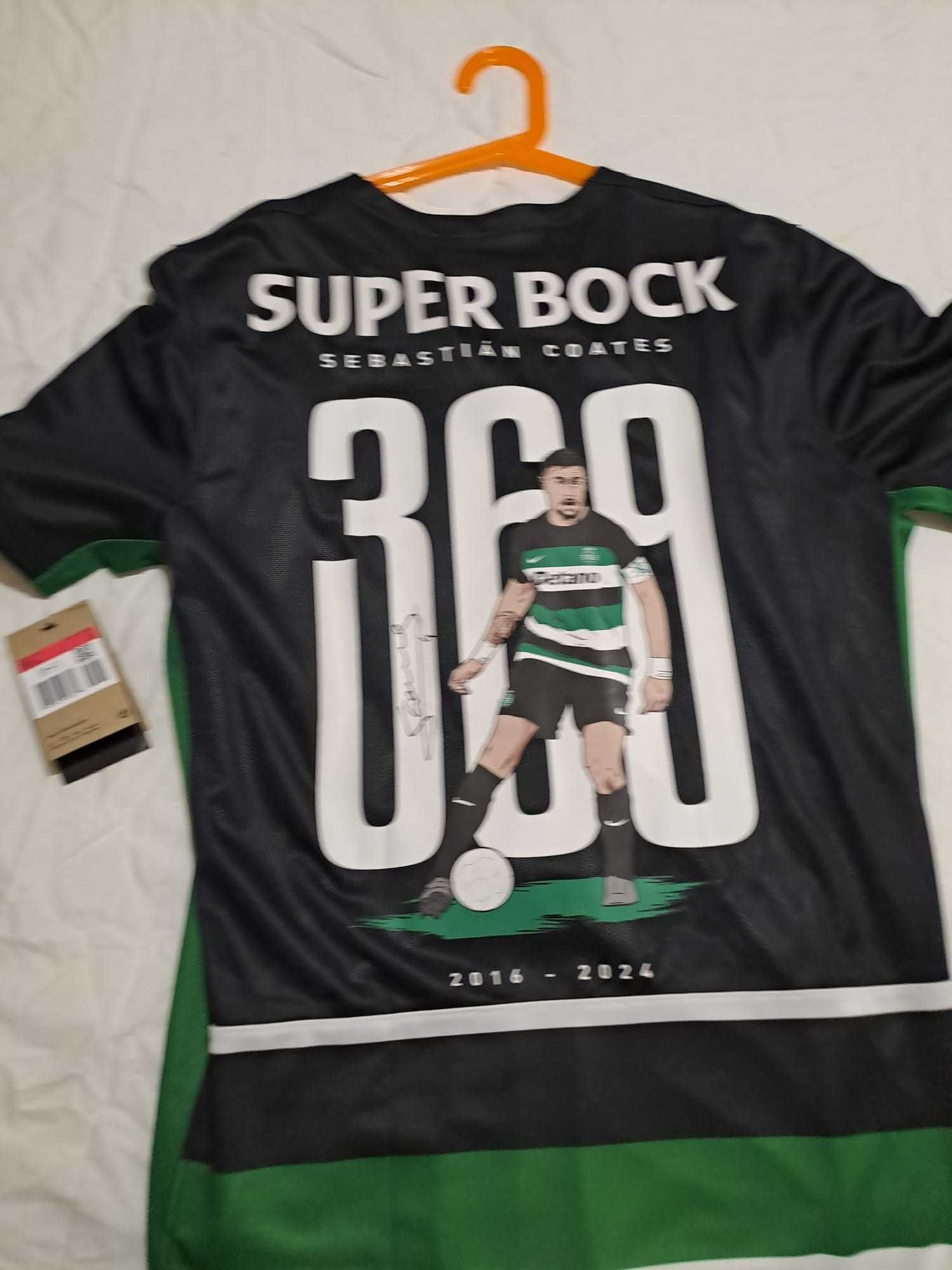 Camisola Sporting CP Edição Limitada Sebástian Coates (Número 34/37)