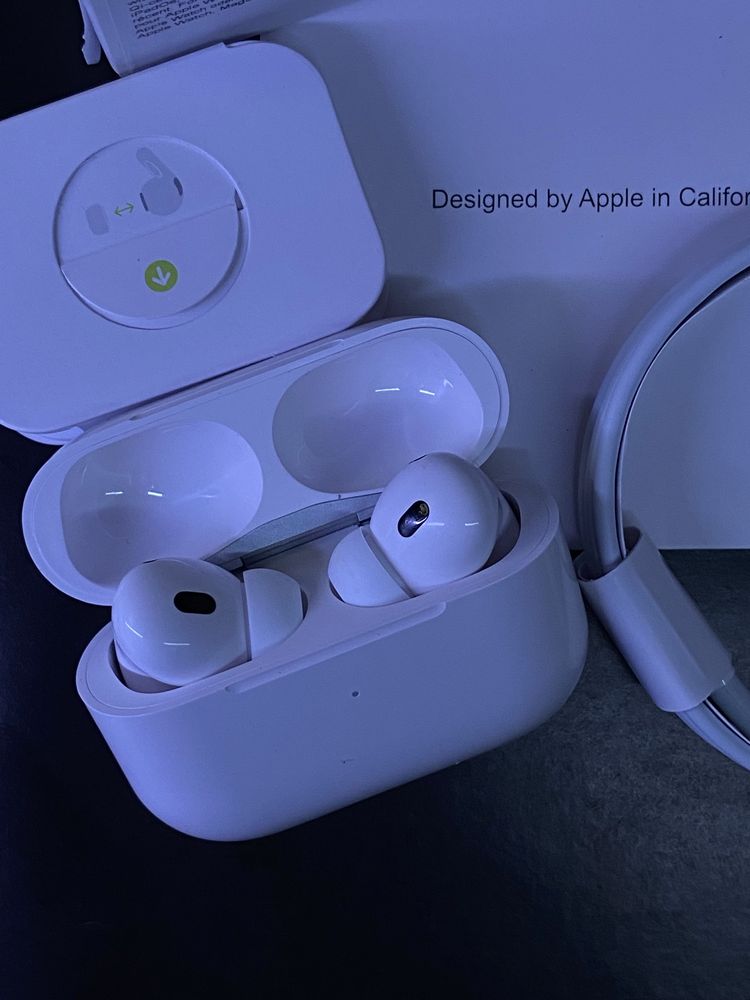 AirPods Pro 2 з Шумоподавленням (FULL + IOS 16) + чохол у подарунок