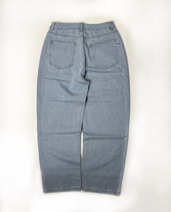 Широкие черные джинсиы Empyre голубые штаны polar big boy x huf