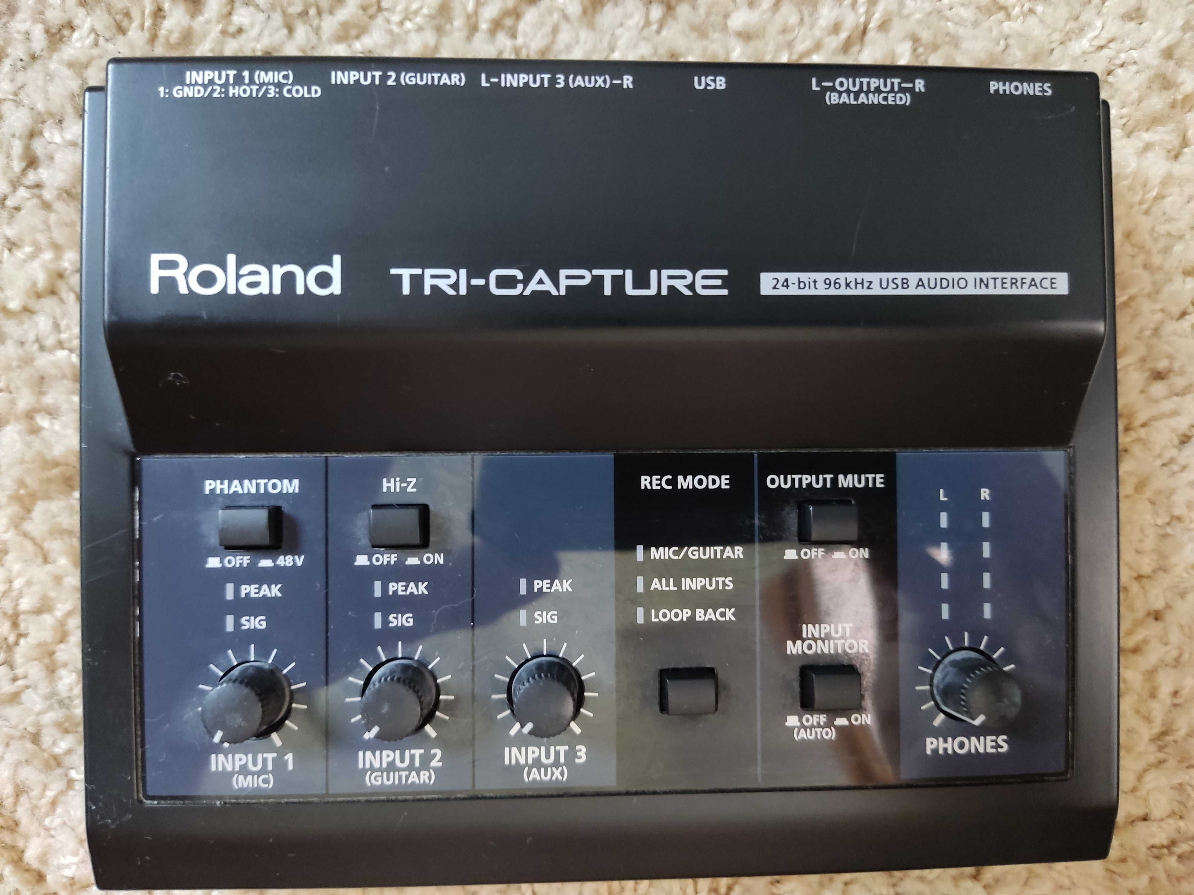 Interfejs audio | Roland UA-33 TRI-CAPTURE