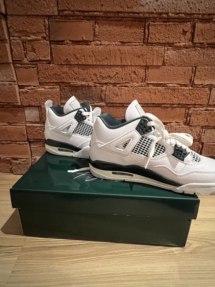 Nowe buty  Jordan 4 Oxidized Green