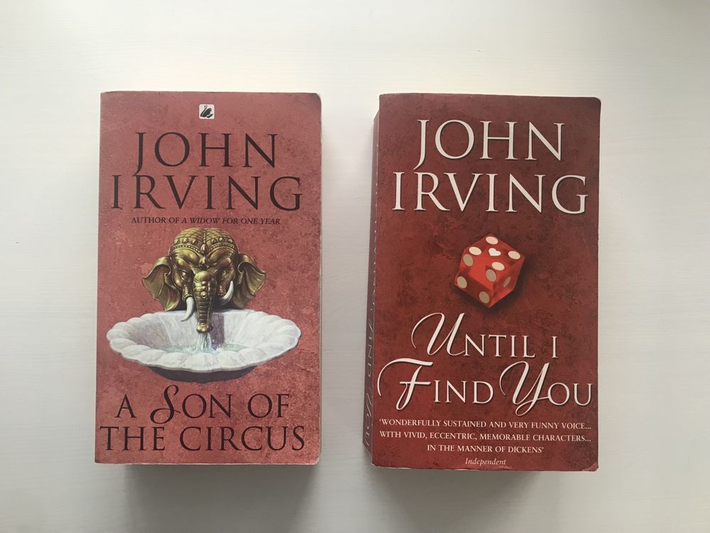 John Irving zestaw 2 książek w języku angielskim