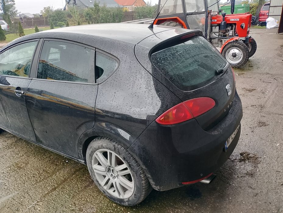 Seat Leon uszkodzony. Brak silnika