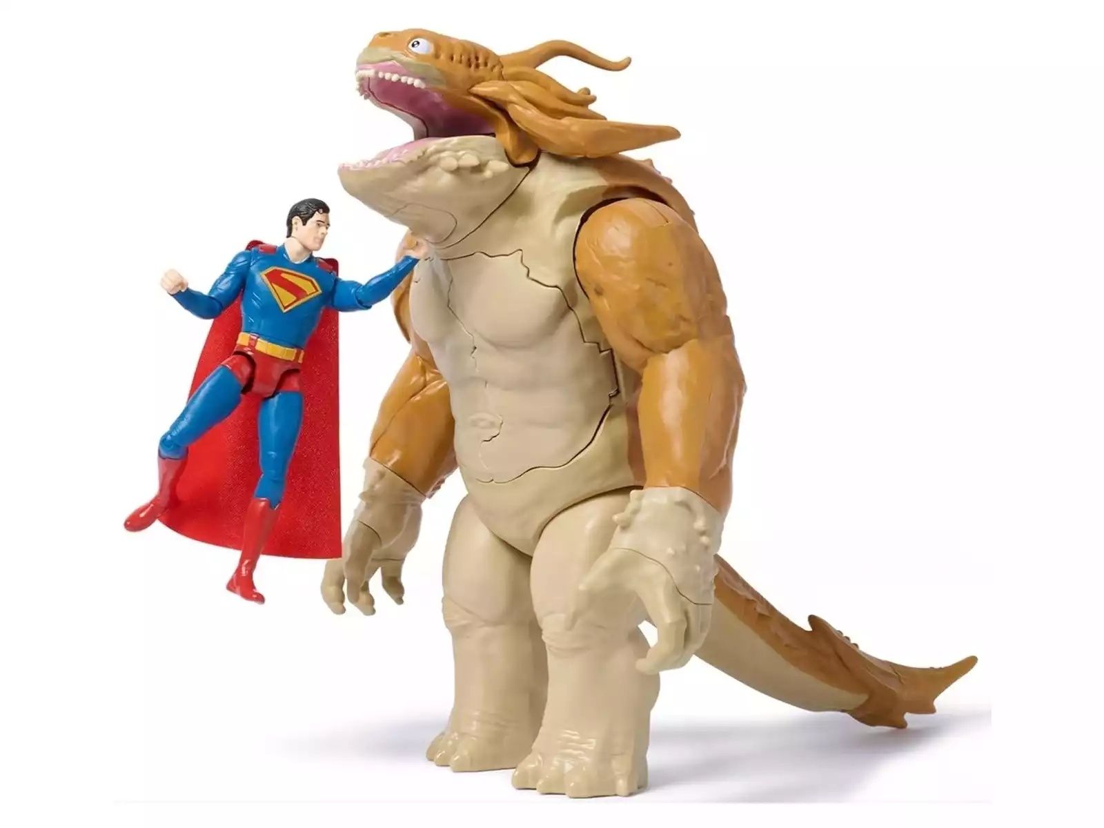 Figuras Superman e Kaiju Slime Battle