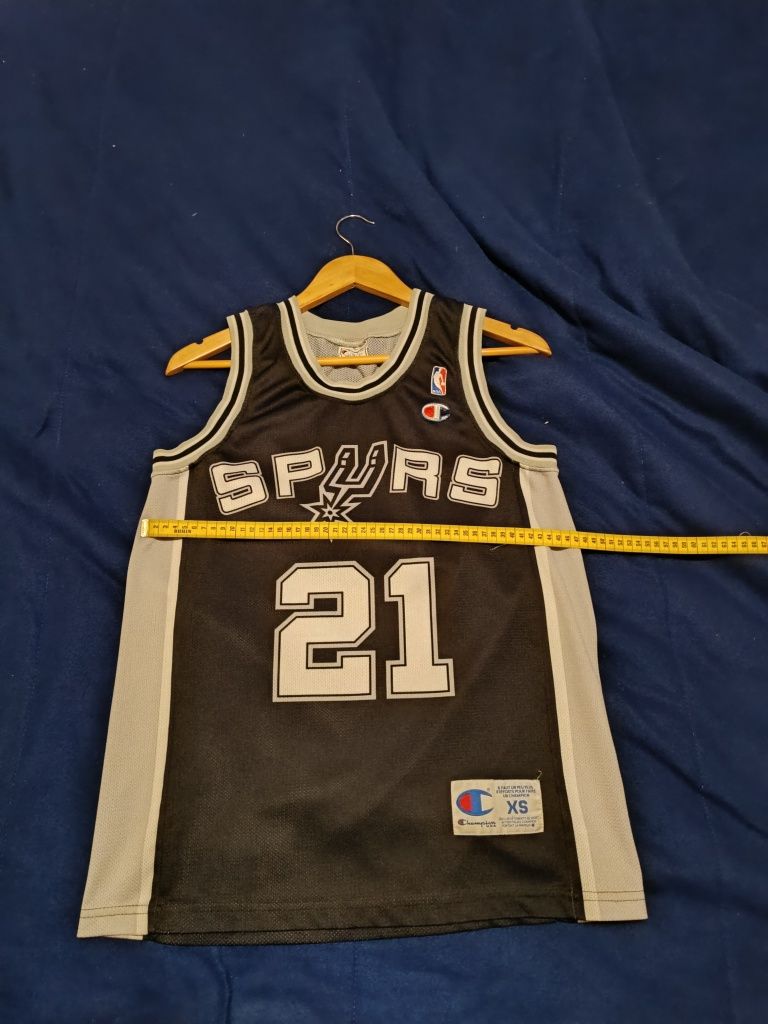 Jersey da NBA oficial - Tim Duncan, Spurs (portes grátis)