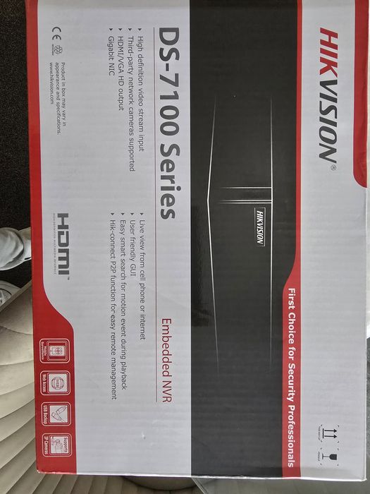 video gravador digital novo com garantia Hikivision DS 7100