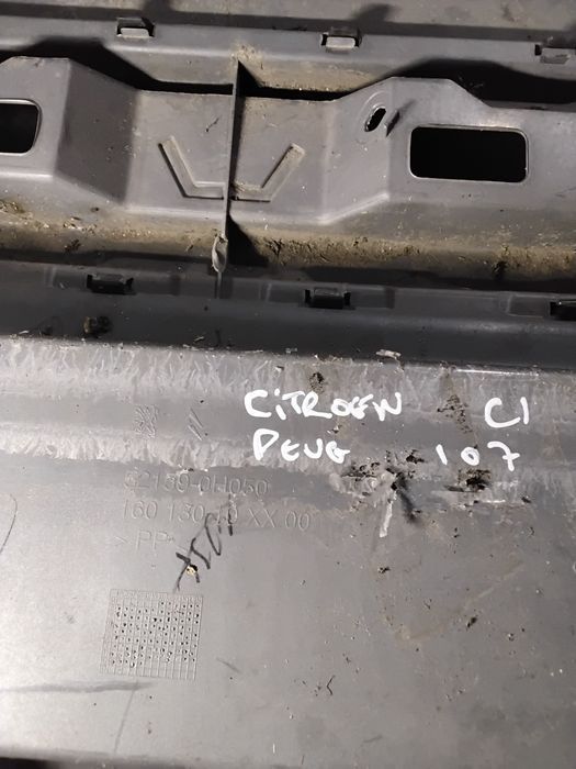 Parachoques Citroën C1 / peugeot 107 tras