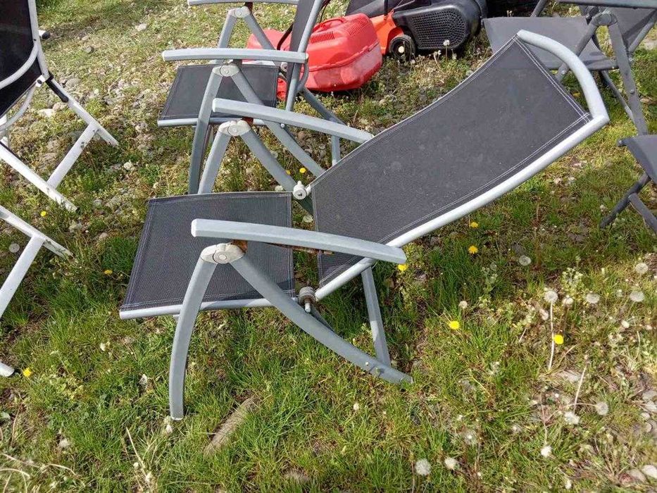 Крісло  алюмінієве   відпочинкове  німеччина