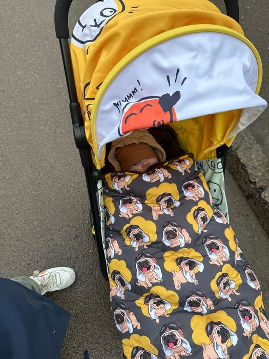 Конверт зимовий (футмуф) з коляску