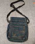 Torebka saszetka nerka torba na ramię jeans vintage mała y2k