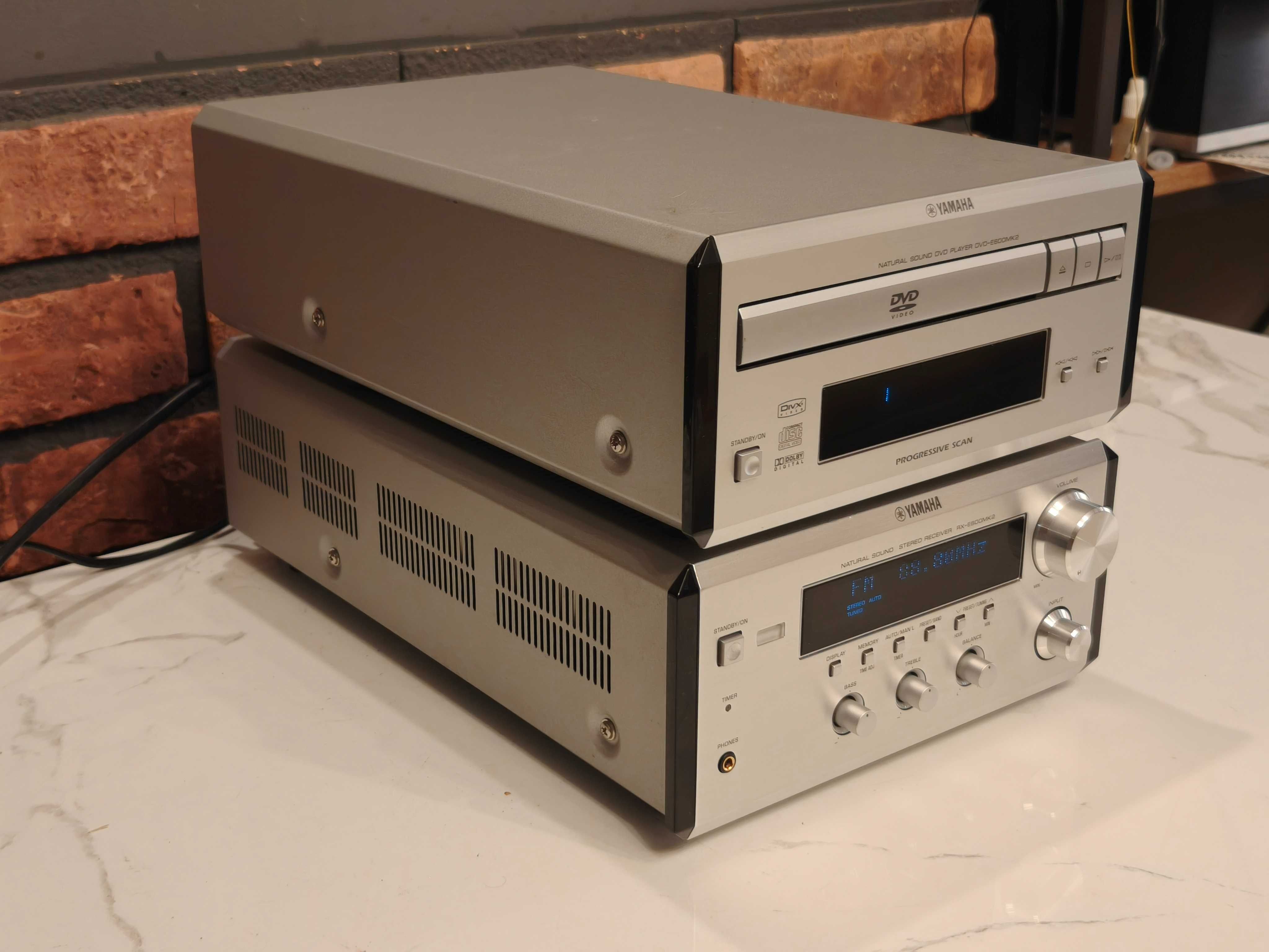 YAMAHA Pianocraft E600 mk2 ! Znakomity zestaw STEREO !