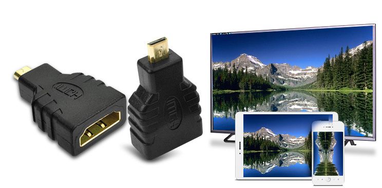 Переходник из micro ИЛИ MINI hdmi на ХДМИ microHDMI/miniHDMI