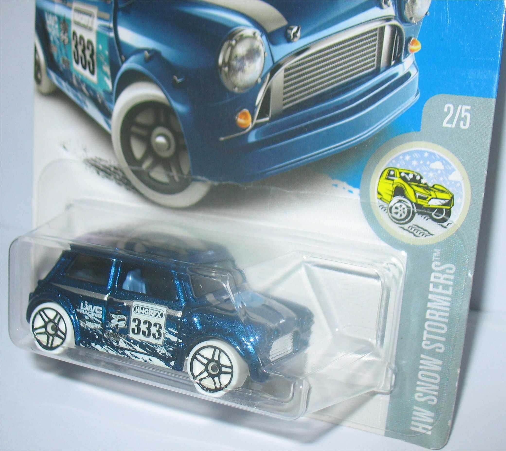 Hot Wheels - Morris Mini (cartão longo - 2017)