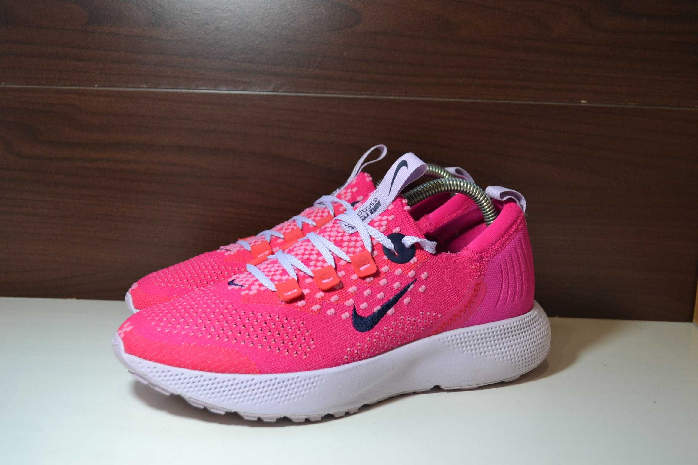nike react escape run flyknit 40.5-41р кроссовки оригинал