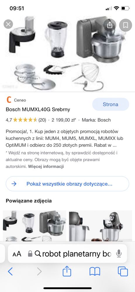 Sprzedam robot planetarny MUMXL40G caly ze stali duża moc!