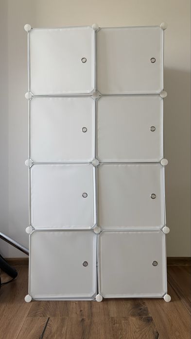 Szafa modułowa biała