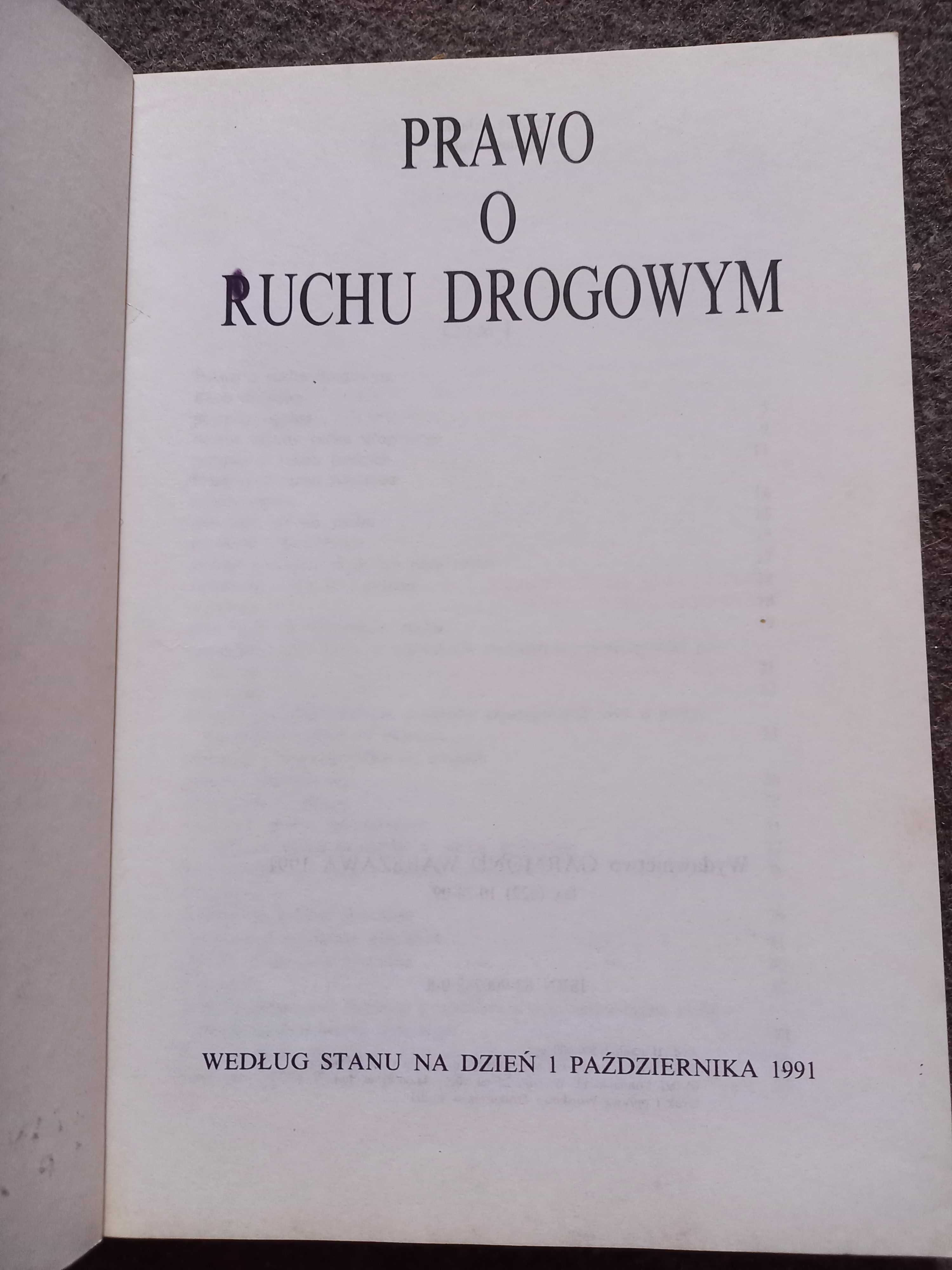 Kodeks drogowy z 1991 roku PRL