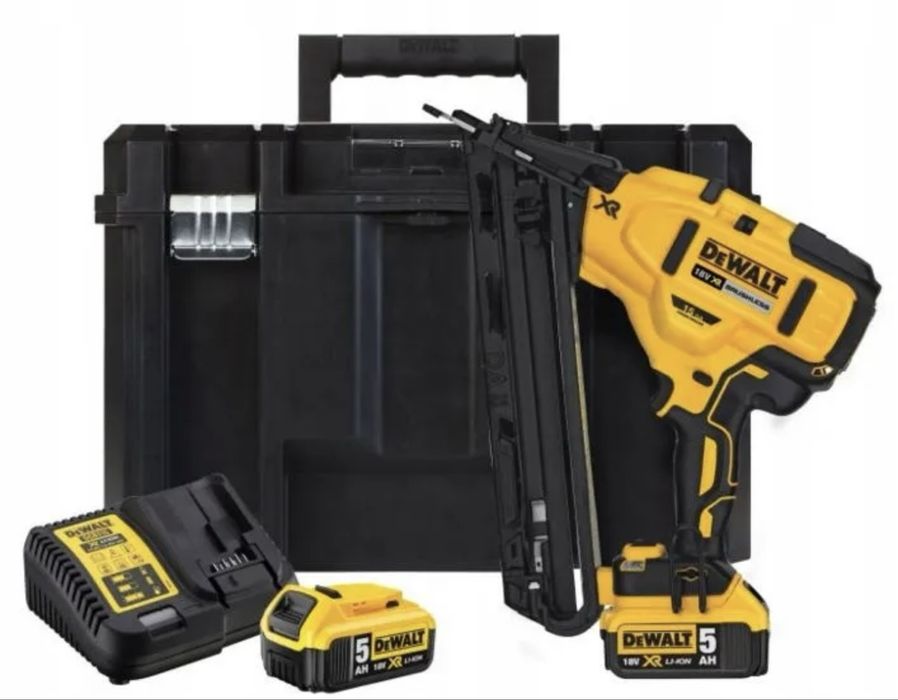 Dewalt DCN680 Gwoździarka z silnikiem bezszczotkowym Komplet idealna