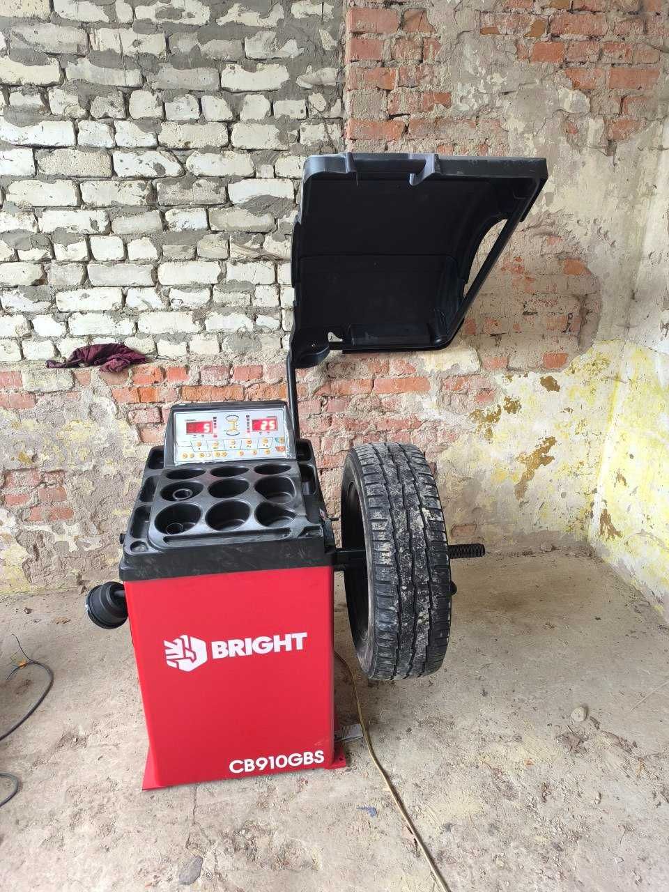 Шиномонтаж комплект обладнання Bright: шиномонтаж під ключ